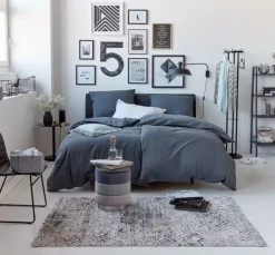 Kleiderständer 37 x 175 x 37 cm Edelstahl schwarz matt