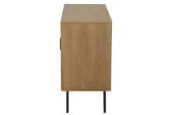 Kommode 80 x 76 cm braun