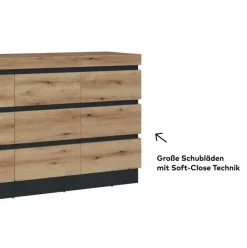 Kommode CORTE 201 cm