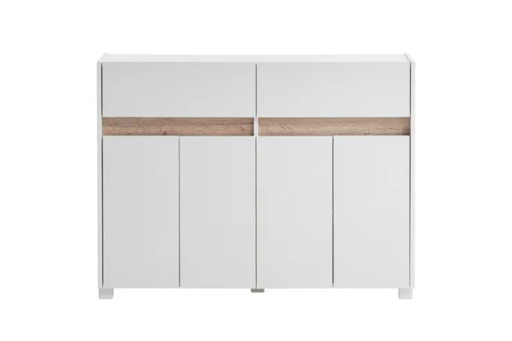 Kommode COSMO 112 x 85 cm weiß