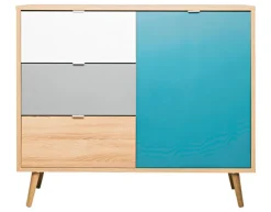 Kommode CUBA 1 mehrfarbig 103 x 87 cm