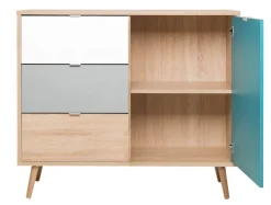 Kommode CUBA 1 mehrfarbig 103 x 87 cm