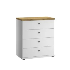 Kommode MARLOW weiß/ braun