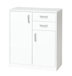 QUARTIER Kommode MEGA SOFT 72 x 85 x 37 cm weiß