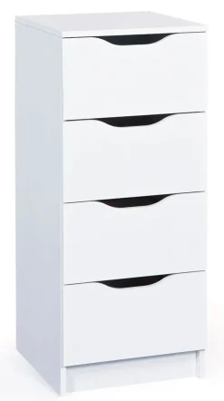 Kommode Noah 4 weiß