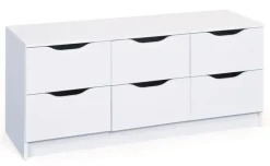 Kommode NOAH 6-B weiß