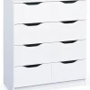 Kommode NOAH 8-H weiß