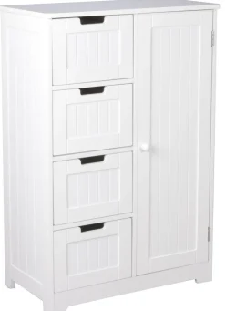 Kommode PATTI 56 x 83 cm weiß