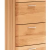 Kommode VEDURA 50 x 118 cm Buche