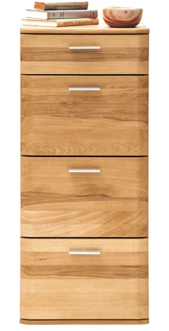 Kommode VEDURA 50 x 118 cm Buche