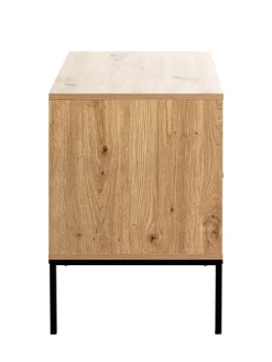 Konsole 55 x 42 cm braun/schwarz