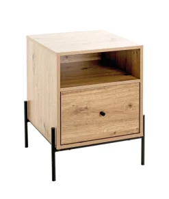 Konsole 45 x 60 cm braun/schwarz