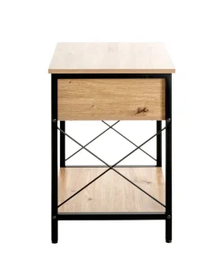 Konsole 45 x 40 cm braun/schwarz