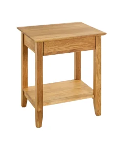 Konsole 50 x 40 cm Eiche massiv geölt