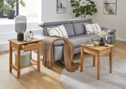 Konsole 50 x 40 cm Eiche massiv geölt