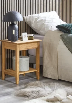 Konsole 50 x 40 cm Eiche massiv geölt