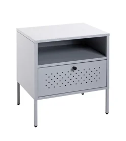 Konsole 45 x 50 cm silbergrau