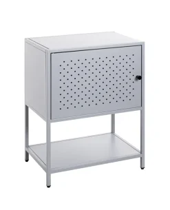 Konsole 45 x 30 cm silbergrau