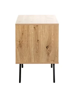 Konsole 45 x 60 x 40 cm braun/schwarz