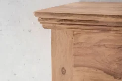 Konsolentisch 110 x 76 cm Akazie braun