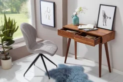 Konsolentisch 90 x 36 cm braun