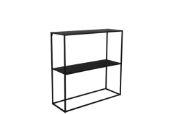 Konsolentisch CHLOE 80 x 80 cm schwarz