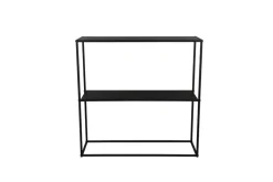 Konsolentisch CHLOE 80 x 80 cm schwarz