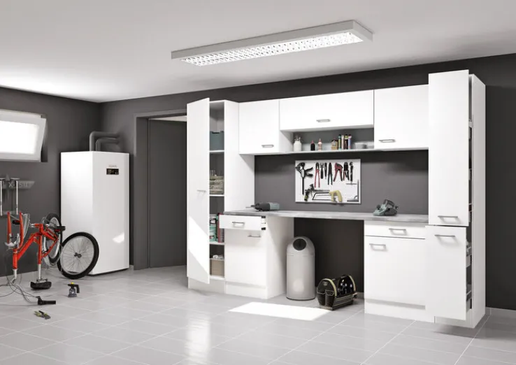 QUARTIER Kurz-Oberschrank PETE weiß 60 cm