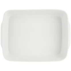 LA PORCELLANA BIANCA Auflaufform ANGHIARI 20 x 30 cm Porzellan weiß