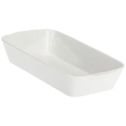 LA PORCELLANA BIANCA Auflaufform ANGHIARI 26 x 15 cm Porzellan weiß