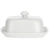 LA PORCELLANA BIANCA Butterdose TERRINE 14 cm weiß