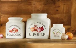 LA PORCELLANA BIANCA Vorratsdose CONSERVA Scalogno 1,8 Liter