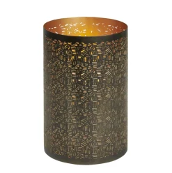 LAMBERT Windlicht 20 cm bronzefarbig