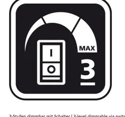 LED Deckenlampe STEP 48 x 48 cm