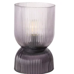 LED Dekolampe FIZA 19 cm grau