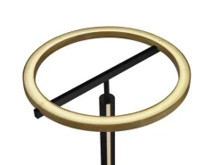 LED Stehlampe NELLA Holz /schwarz