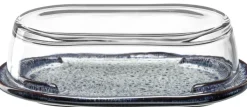 LEONARDO Butterdose MATERA 20,6 x 7,7 cm Keramik/Glas anthrazit