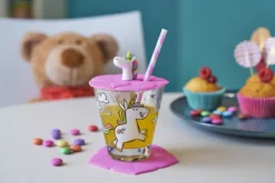LEONARDO Kinder Trinkset BAMBINI EINHORN 3-teilig