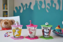 LEONARDO Kindergeschirr Becher BAMBINI FLAMINGO