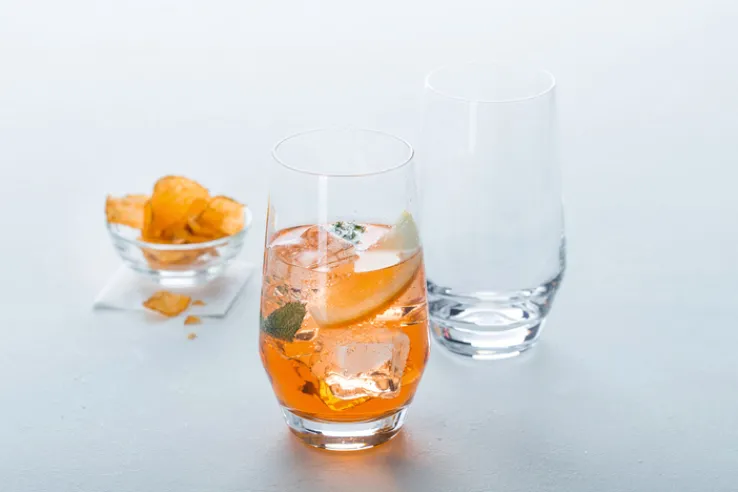 LEONARDO Longdrinkglas PUCCINI Kristallglas 365 ml