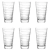 LEONARDO Longdrinkglas VARIO STRUTTURA 6er Set Klarglas