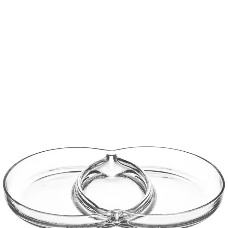 LEONARDO Schale SEZIONE 27.1 x 3.5 x 18.5 cm Glas transparent