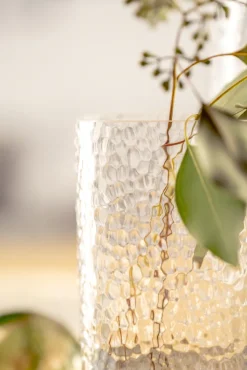 LEONARDO Vase MARTELLO 19 cm transparent