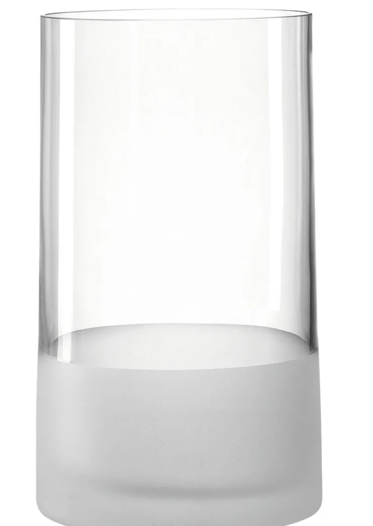 LEONARDO Vase NOVARA klar/satiniert
