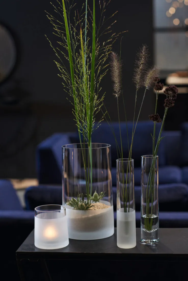 LEONARDO Vase NOVARA klar/satiniert