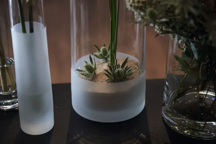 LEONARDO Vase NOVARA klar/satiniert