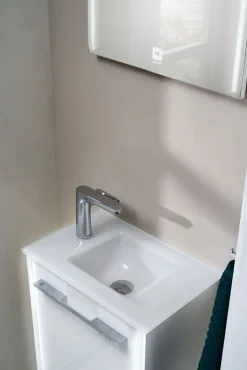 LEONARDO Waschplatz Schneeweiß/ Optiwhite