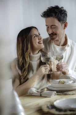 Villeroy & Boch like. by Weihnachten Weißweinkelch 2tlg. Set WINTER GLOW