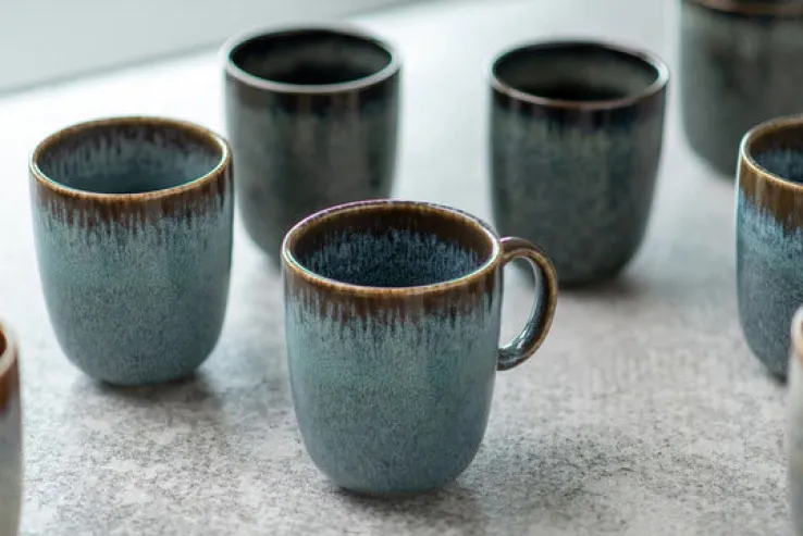 like. Frühstücksservice LAVE GRIS 12-teilig grau