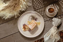 like. Speiseteller PERLEMOR SAND braun